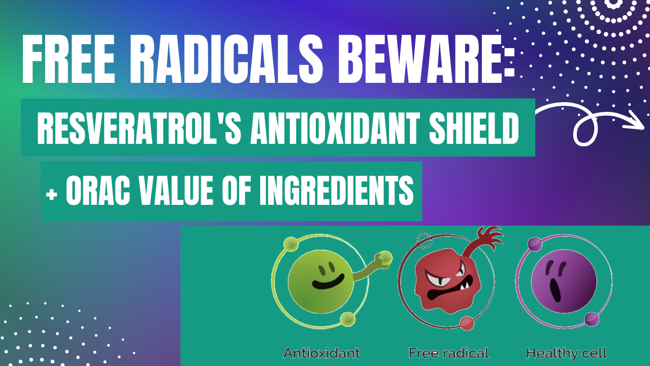 Free Radicals Beware – Resveratrol’s Antioxidant Shield